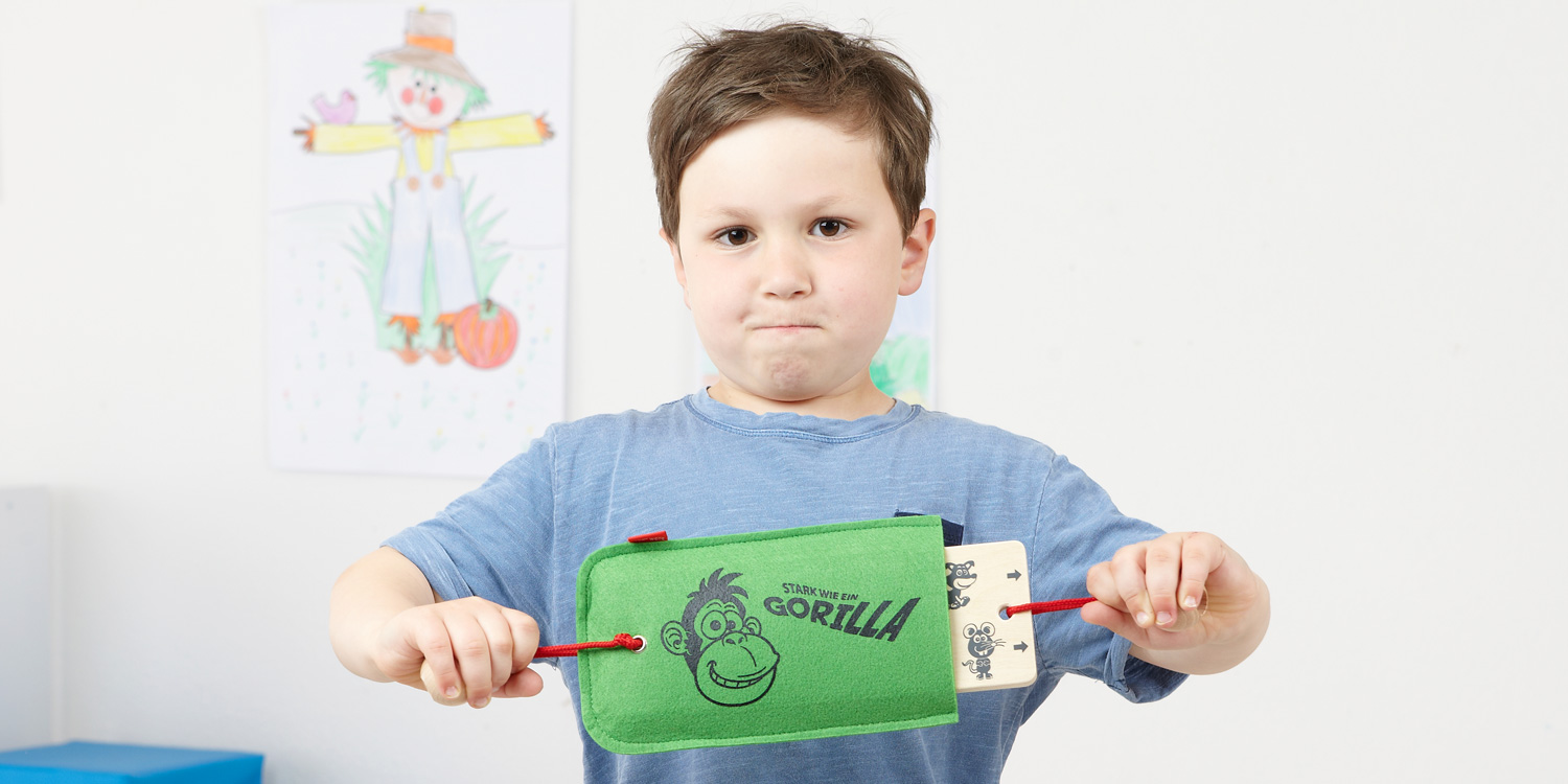 Stark wie ein Gorilla - Kräfte messen & Energie abbauen im Kindergarten